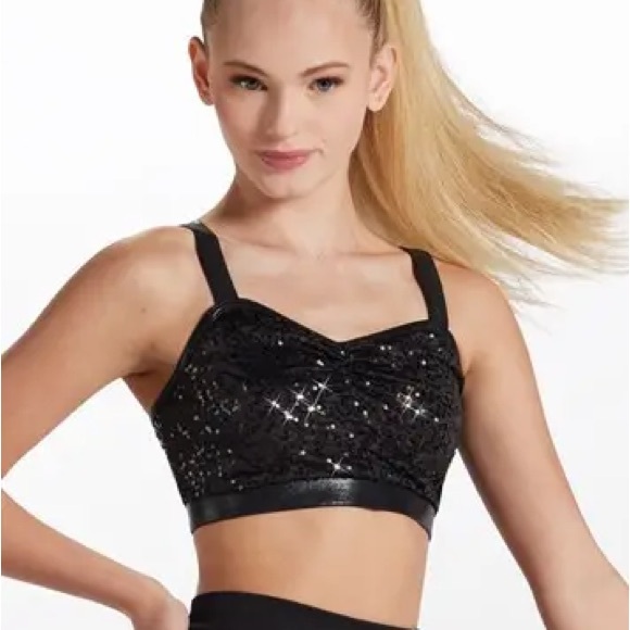 balera Other - Balera Black Sequin Bra